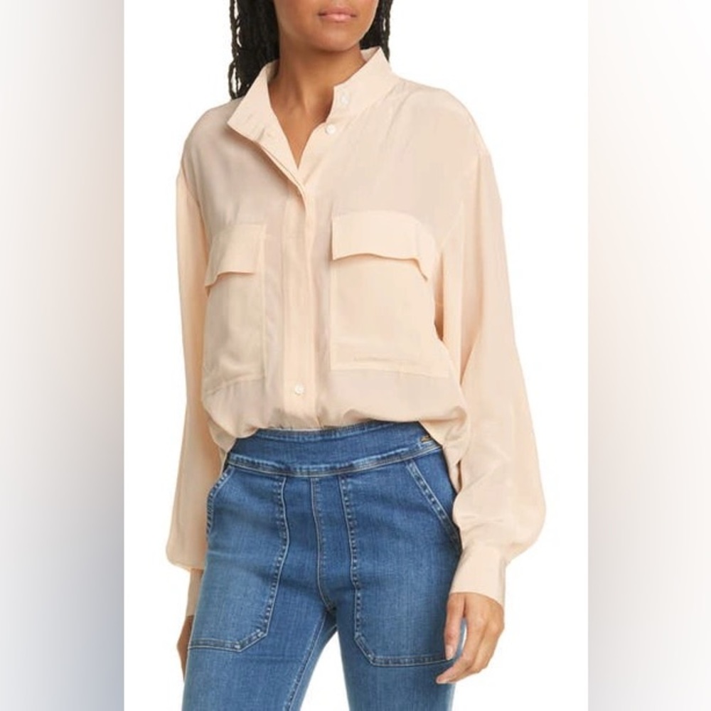 Frame Safari Silk Blouse